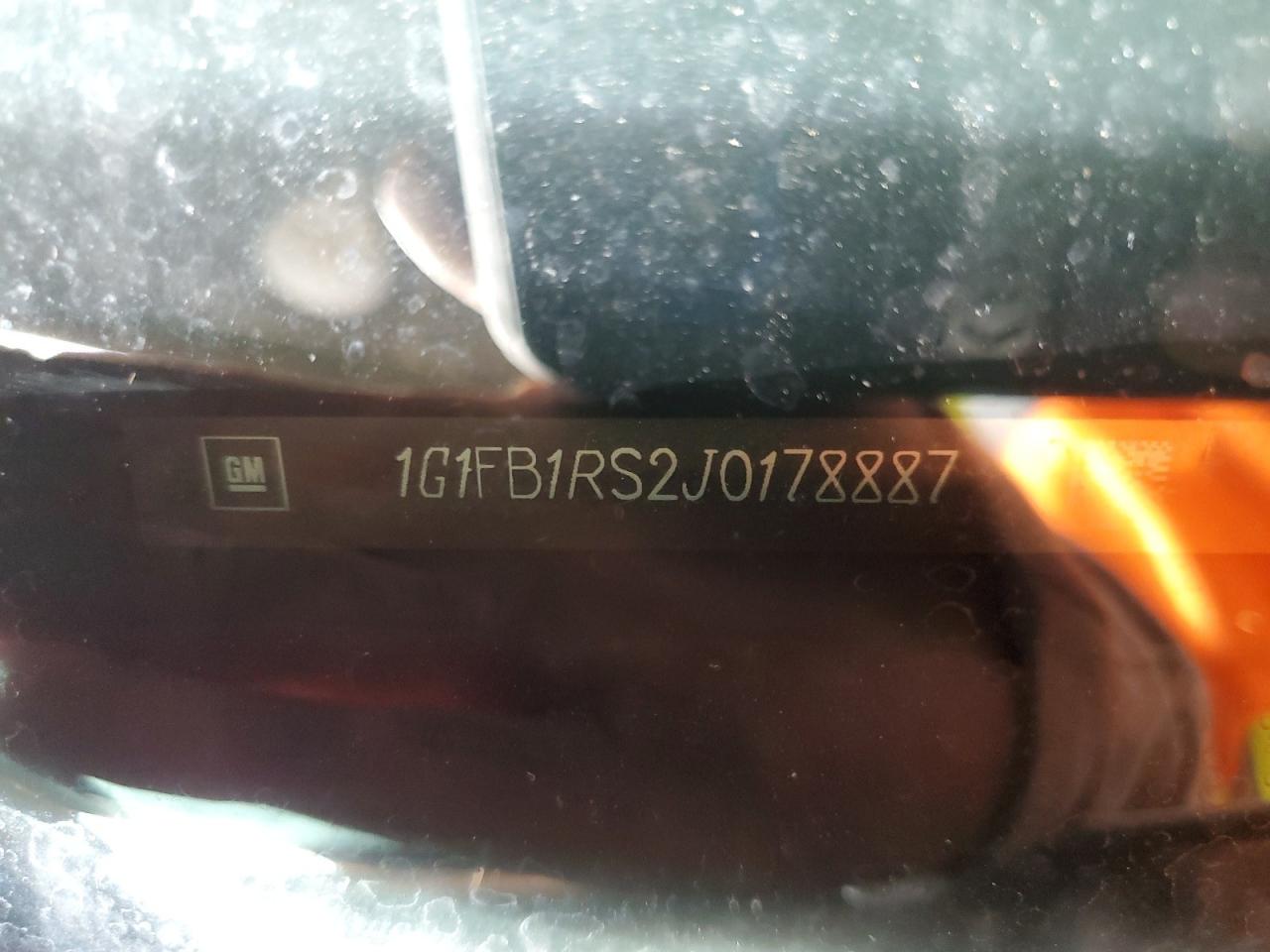 2018 Chevrolet Camaro Lt VIN: 1G1FB1RS2J0178887 Lot: 86265445