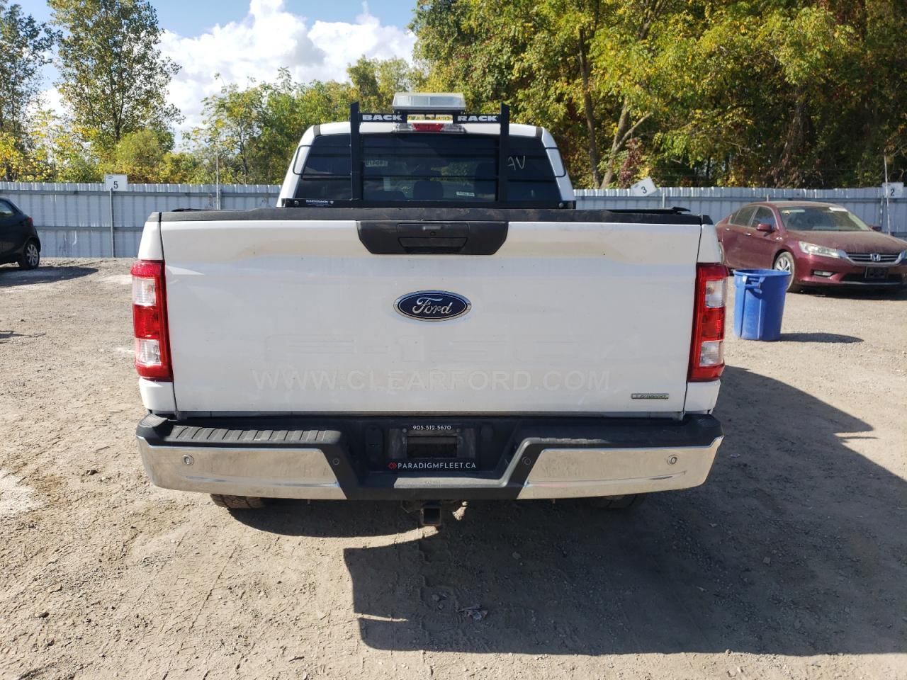 2022 Ford F150 Super Cab VIN: 1FTEX1EP7NKE55369 Lot: 85479655