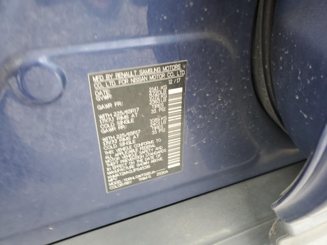 2018 Nissan Rogue S VIN: KNMAT2MV2JP545316 Lot: 86252665