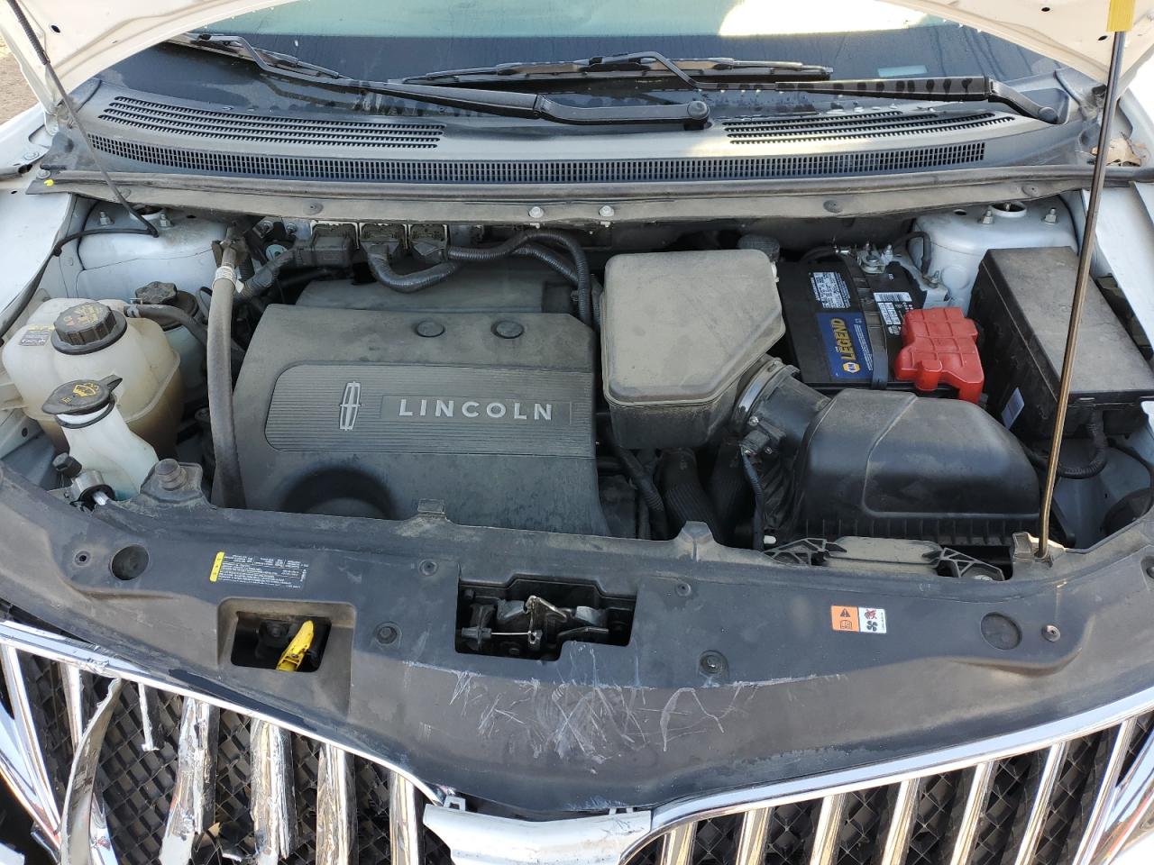 2012 Lincoln Mkx VIN: 2LMDJ8JK3CBL15164 Lot: 86819965