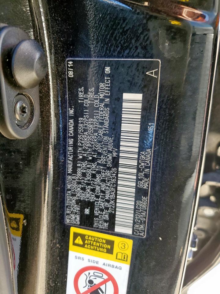 2015 Lexus Rx 350 VIN: 2T2ZK1BA3FC163426 Lot: 90588015