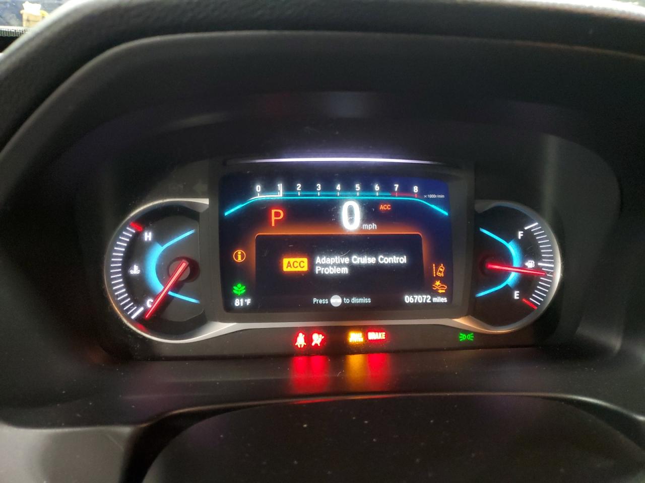 2019 Honda Passport Exl VIN: 5FNYF8H52KB015006 Lot: 84813805