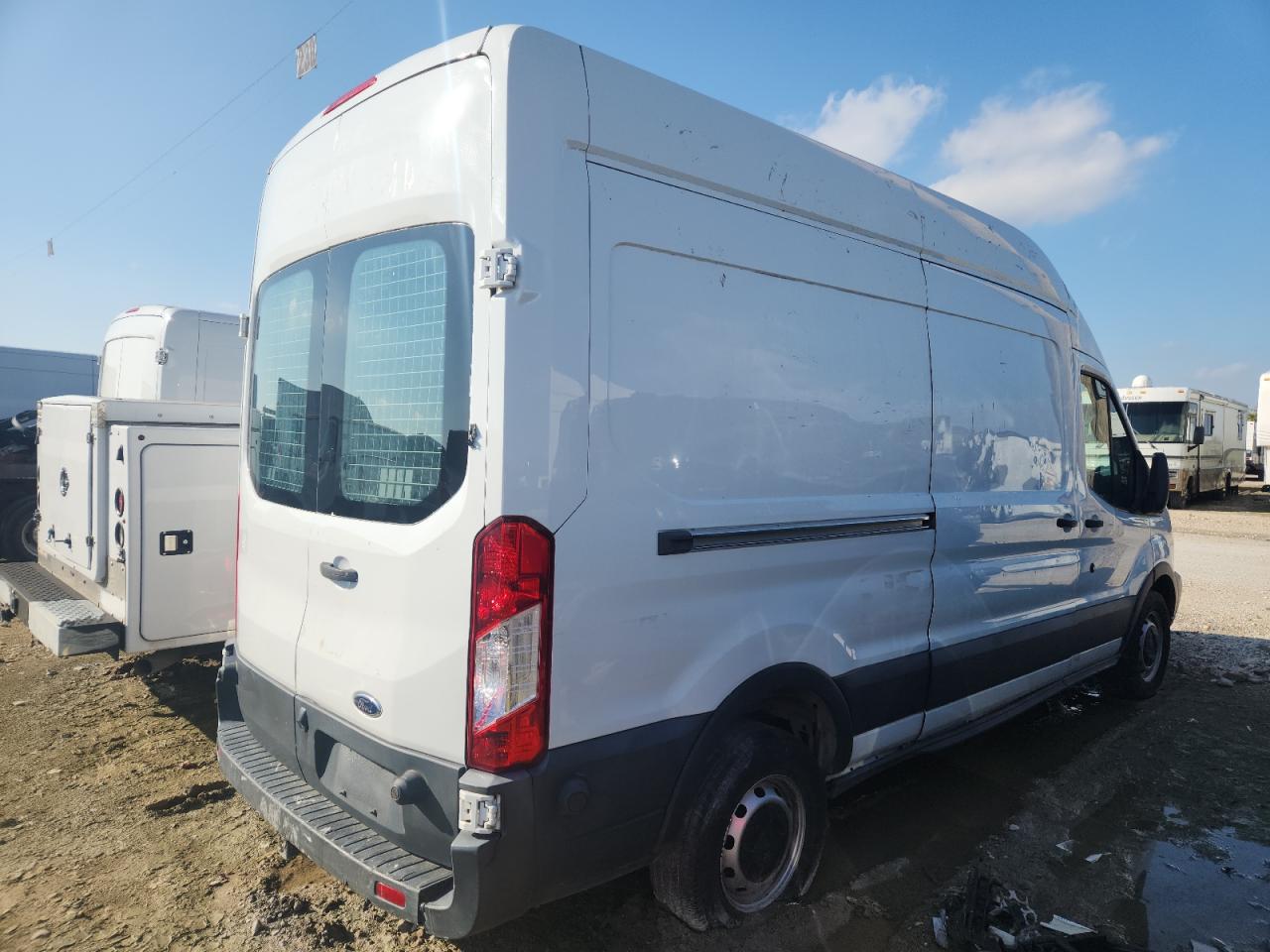 2017 Ford Transit T-250 Delivery Van white van gas 1FTYR2XM5HKB04447 photo #4