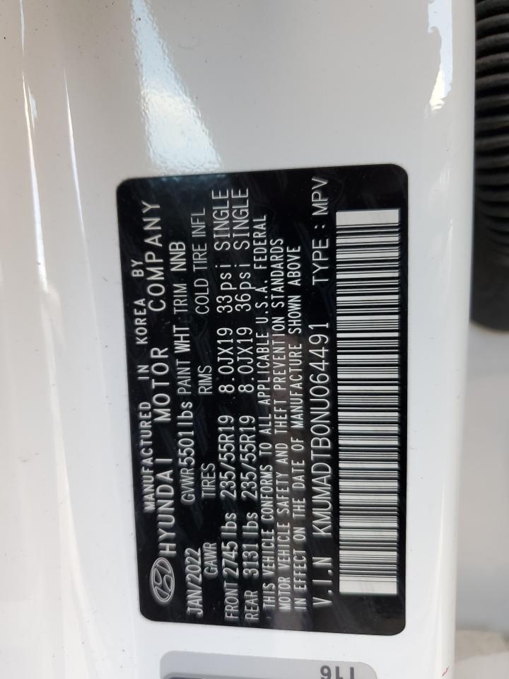 2022 Genesis Gv70 Base VIN: KMUMADTB0NU064491 Lot: 84737855