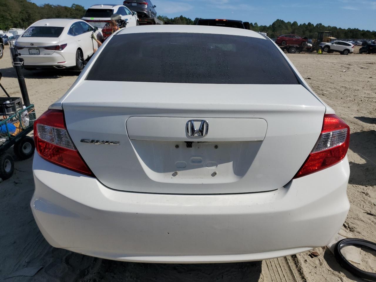 2012 Honda Civic Lx VIN: 2HGFB2F58CH331736 Lot: 85344235