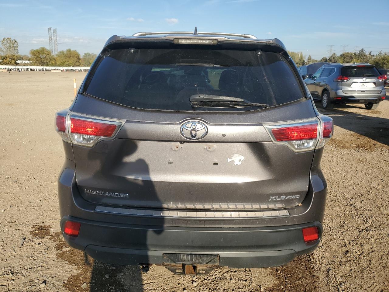 2015 Toyota Highlander Xle VIN: 5TDJKRFH2FS163528 Lot: 85159345