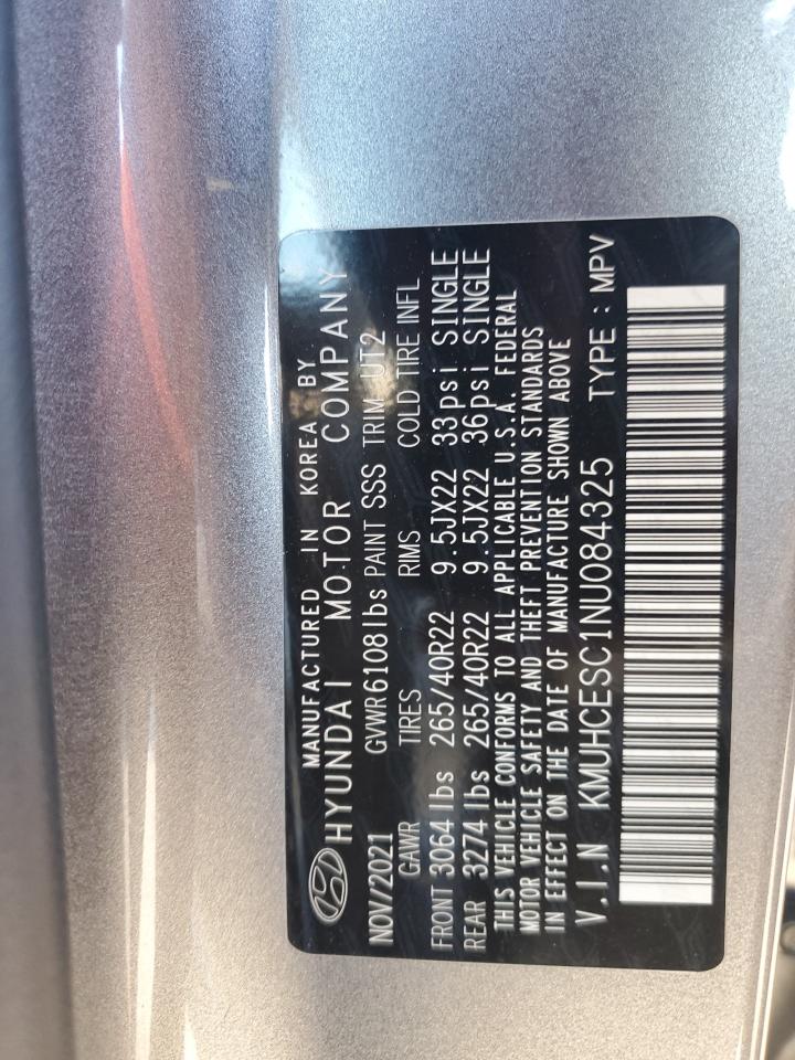 2022 Genesis Gv80 Base VIN: KMUHCESC1NU084325 Lot: 90890685