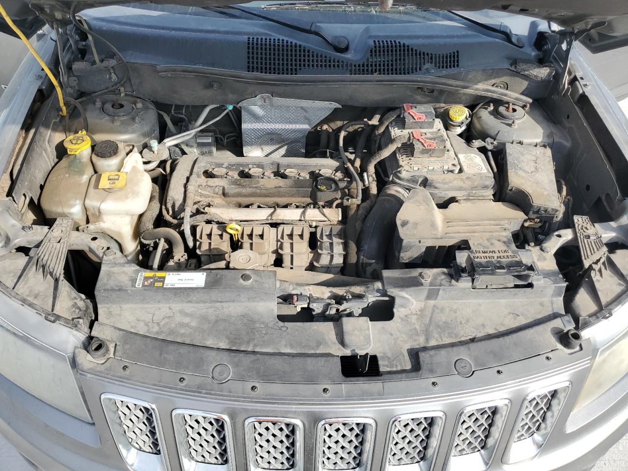 2014 Jeep Compass Latitude VIN: 1C4NJCEA1ED552855 Lot: 89800225