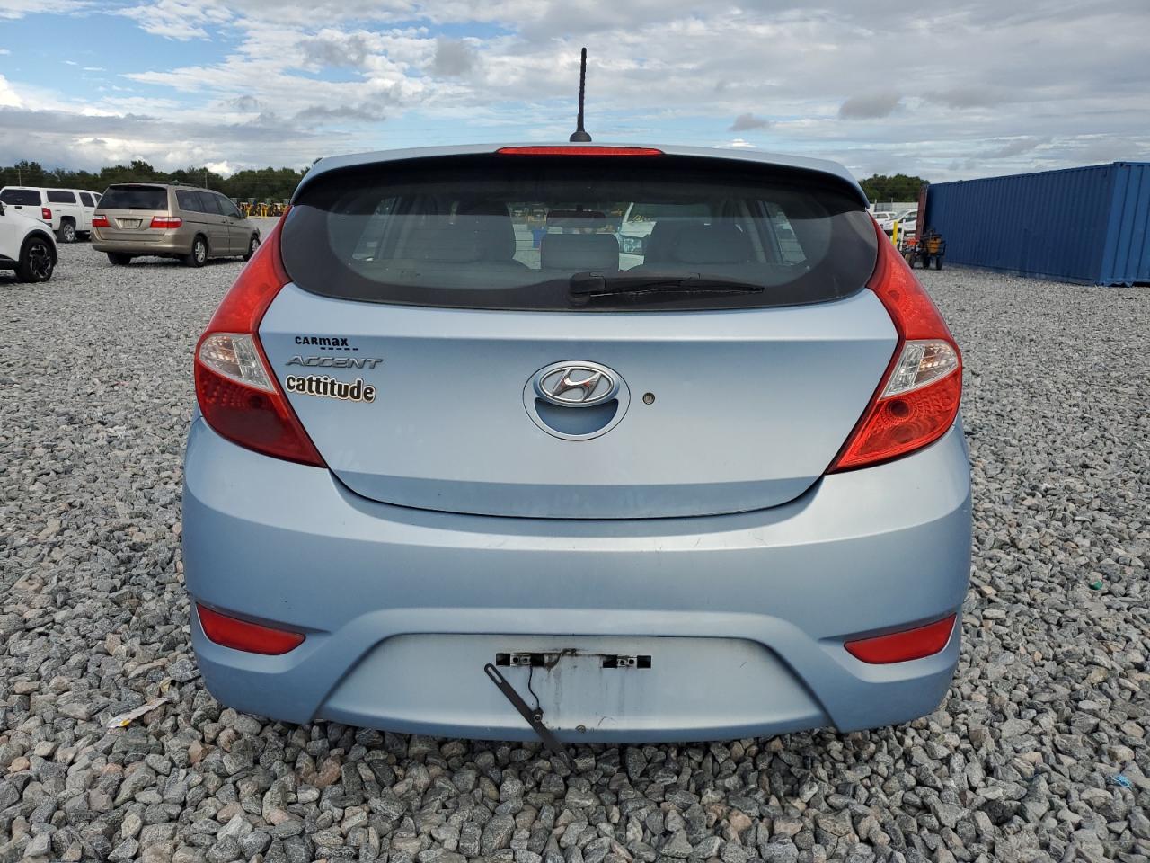 2014 Hyundai Accent Gls VIN: KMHCU5AE2EU175628 Lot: 86151395
