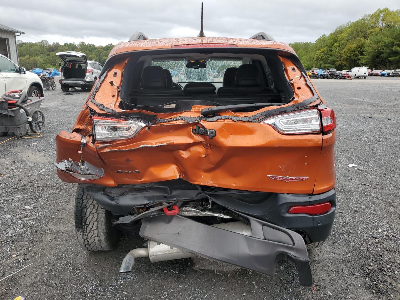 2015 Jeep Cherokee Trailhawk VIN: 1C4PJMBS9FW716662 Lot: 82286755