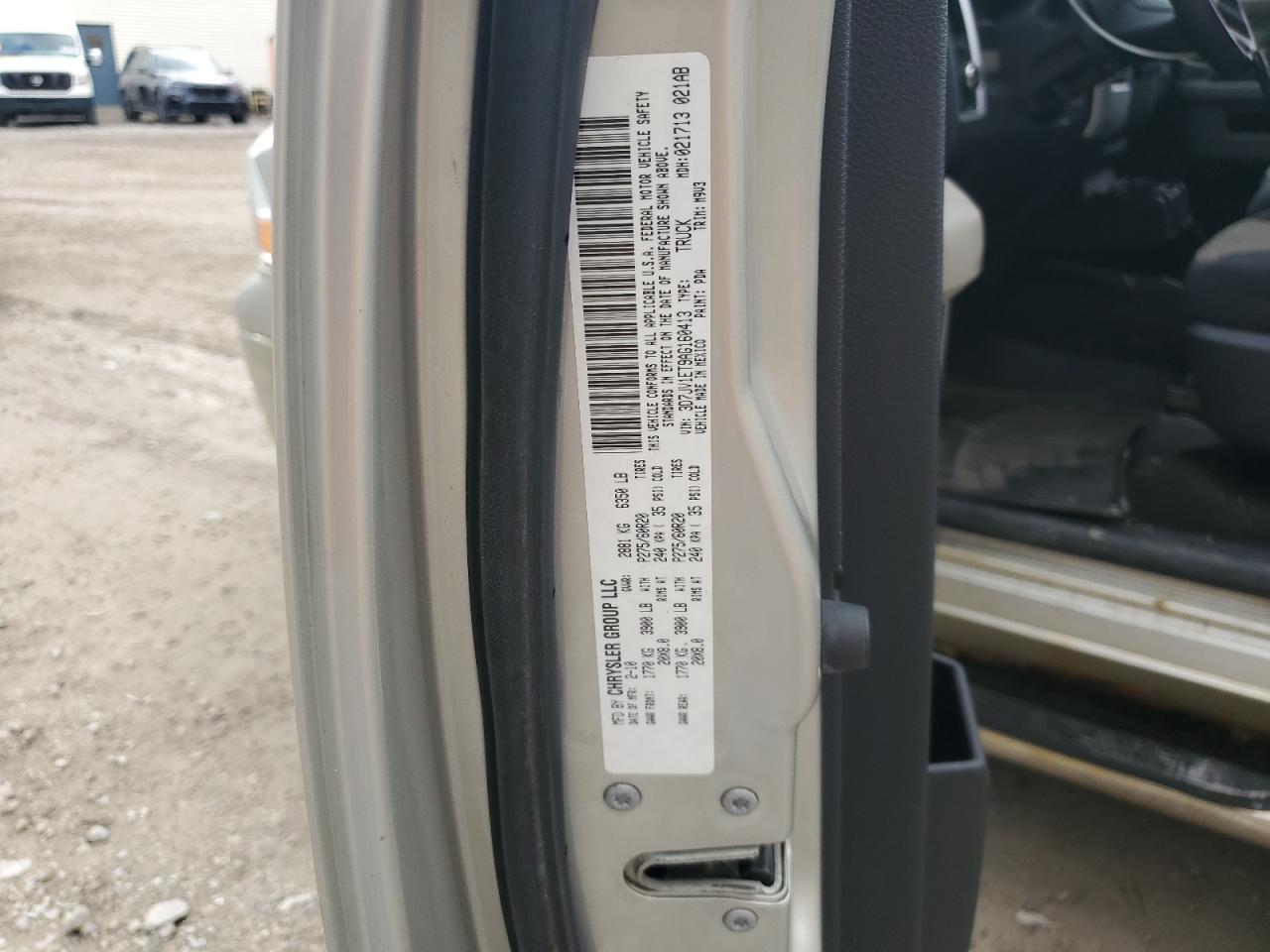 2010 Dodge Ram 1500 VIN: 3D7JV1ET9AG160413 Lot: 89636245