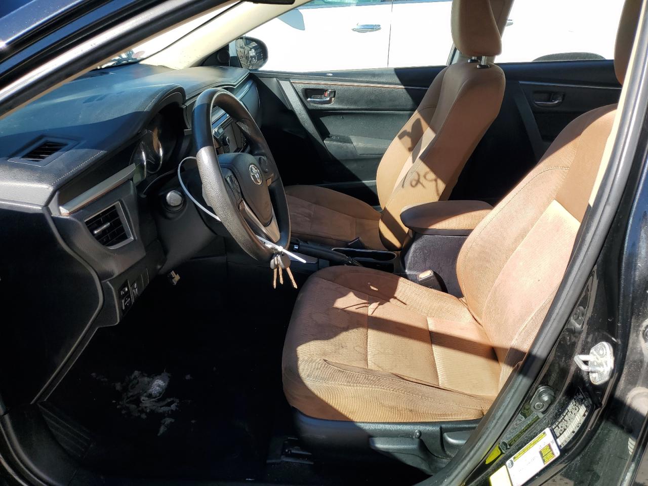 2015 Toyota Corolla L VIN: 2T1BURHE6FC347624 Lot: 85574915