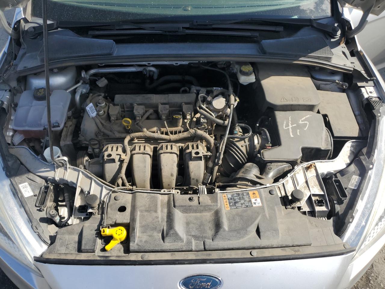 2017 Ford Focus Se VIN: 1FADP3F23HL300333 Lot: 85354815