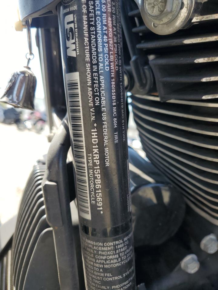 2023 Harley-Davidson Flhxs VIN: 1HD1KRP15PB615691 Lot: 84180685