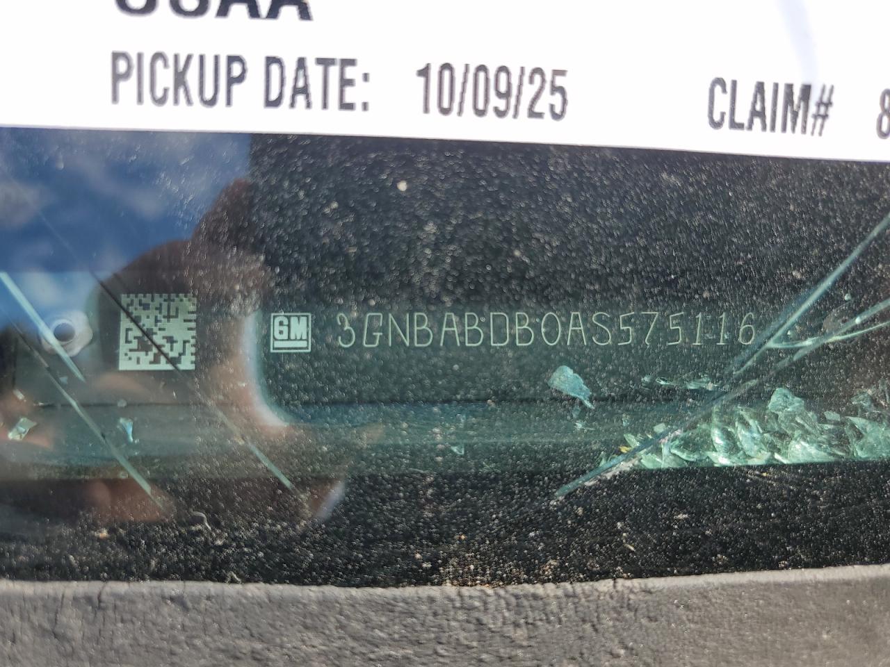 2010 Chevrolet Hhr Lt VIN: 3GNBABDB0AS575116 Lot: 86180755