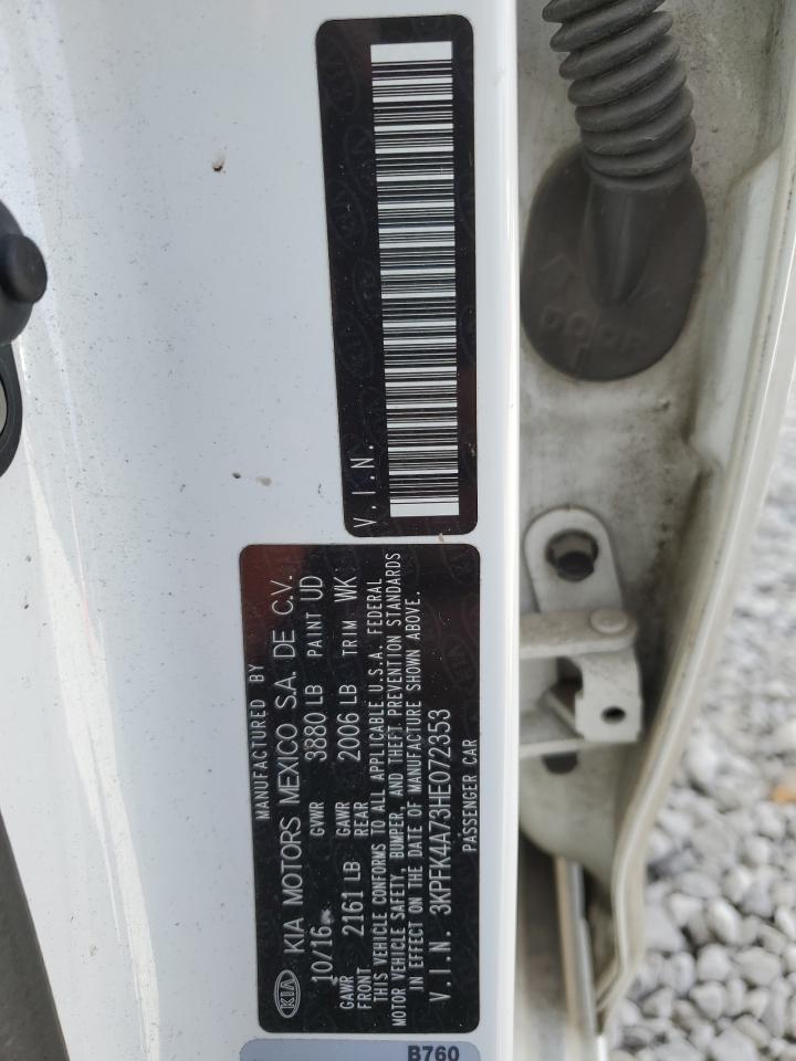 2017 Kia Forte Lx VIN: 3KPFK4A73HE072353 Lot: 86477235