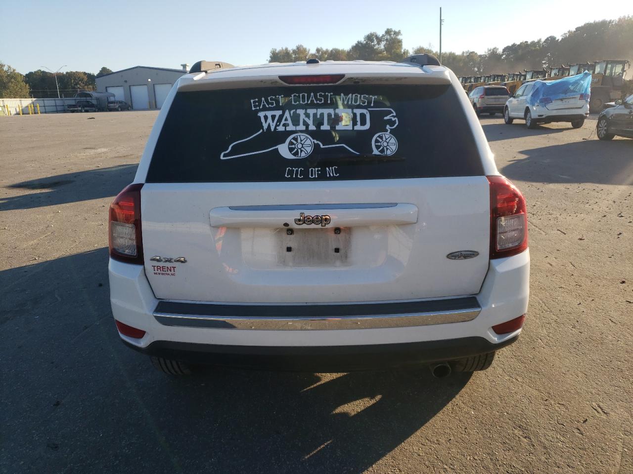 2017 Jeep Compass Latitude VIN: 1C4NJDEB4HD193536 Lot: 87439145