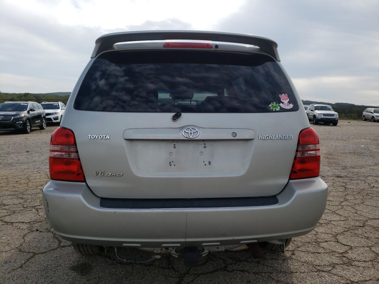 2002 Toyota Highlander Limited VIN: JTEHF21A220093087 Lot: 84628565
