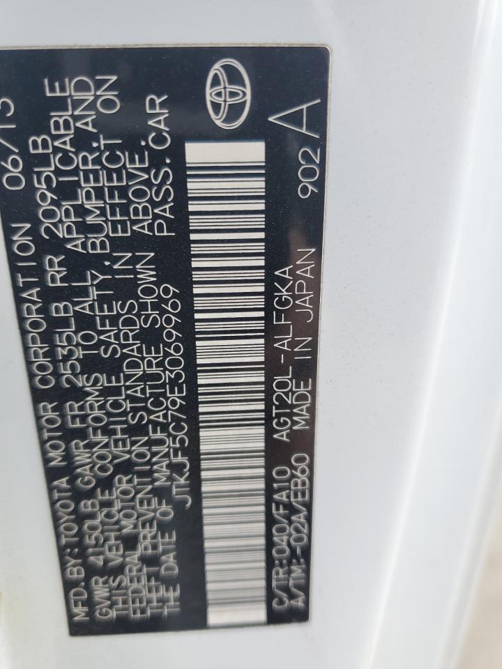 2014 Toyota Scion Tc VIN: JTKJF5C79E3069969 Lot: 85373795