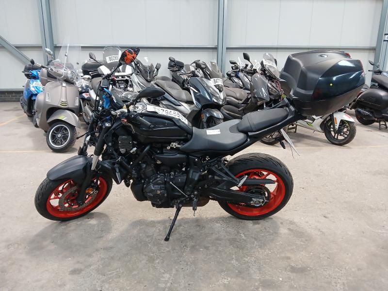 2021 YAMAHA MT-07 (MTN690)  for sale at Copart NEWBURY