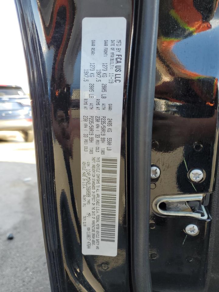 2020 Jeep Cherokee Limited VIN: 1C4PJMDN2LD560589 Lot: 87027035