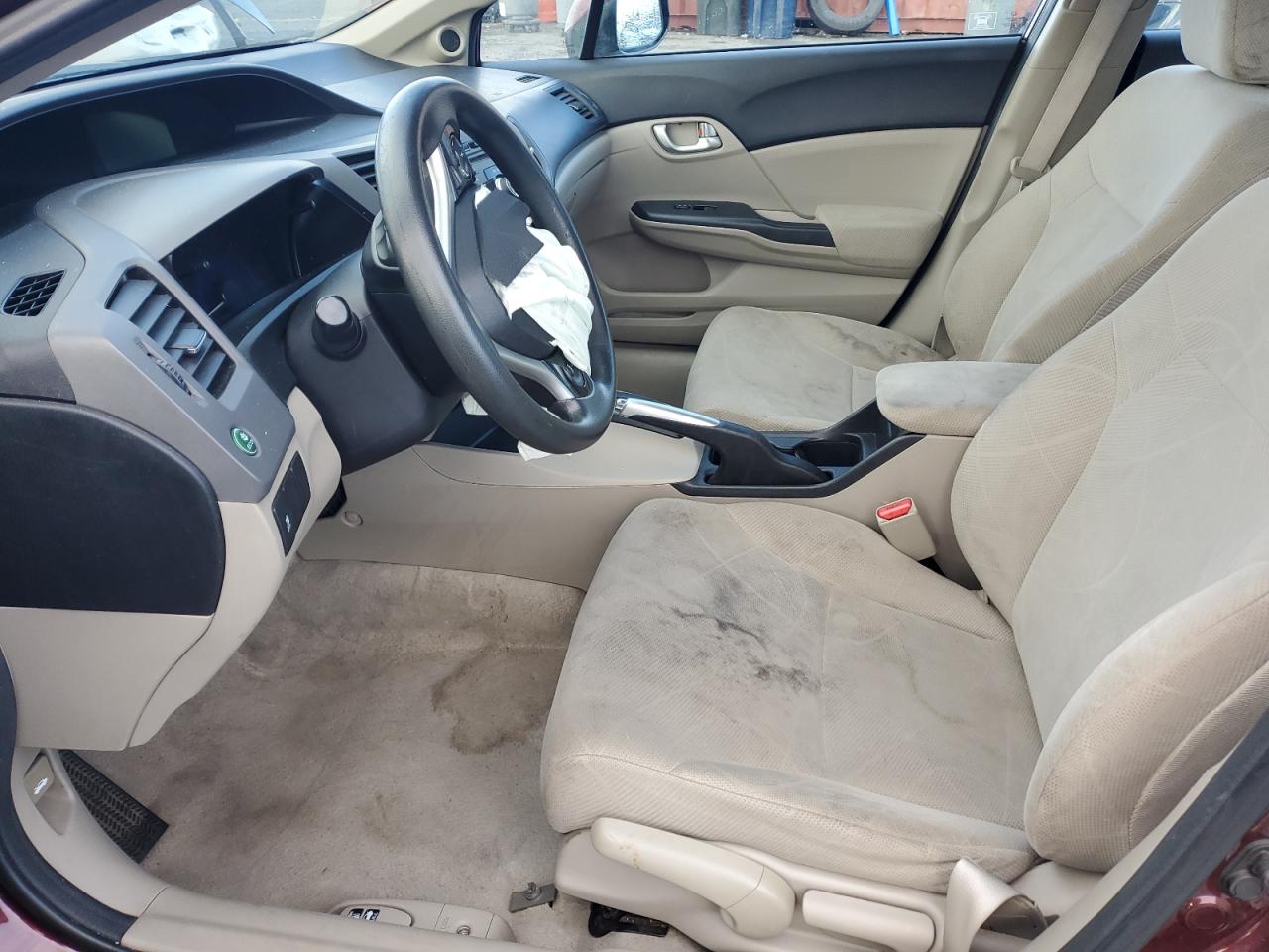 2012 Honda Civic Ex VIN: 19XFB2F80CE372303 Lot: 90652695