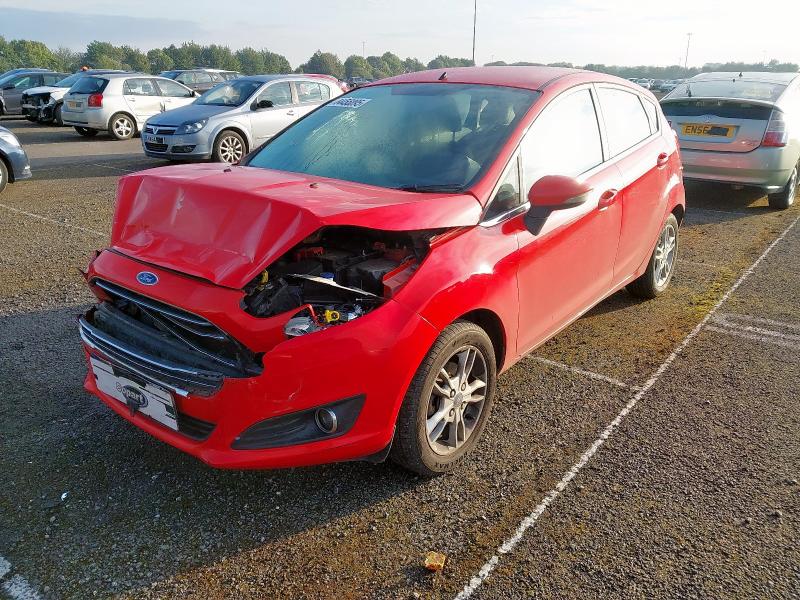 2014 FORD FIESTA ZETEC  for sale at Copart SANDTOFT