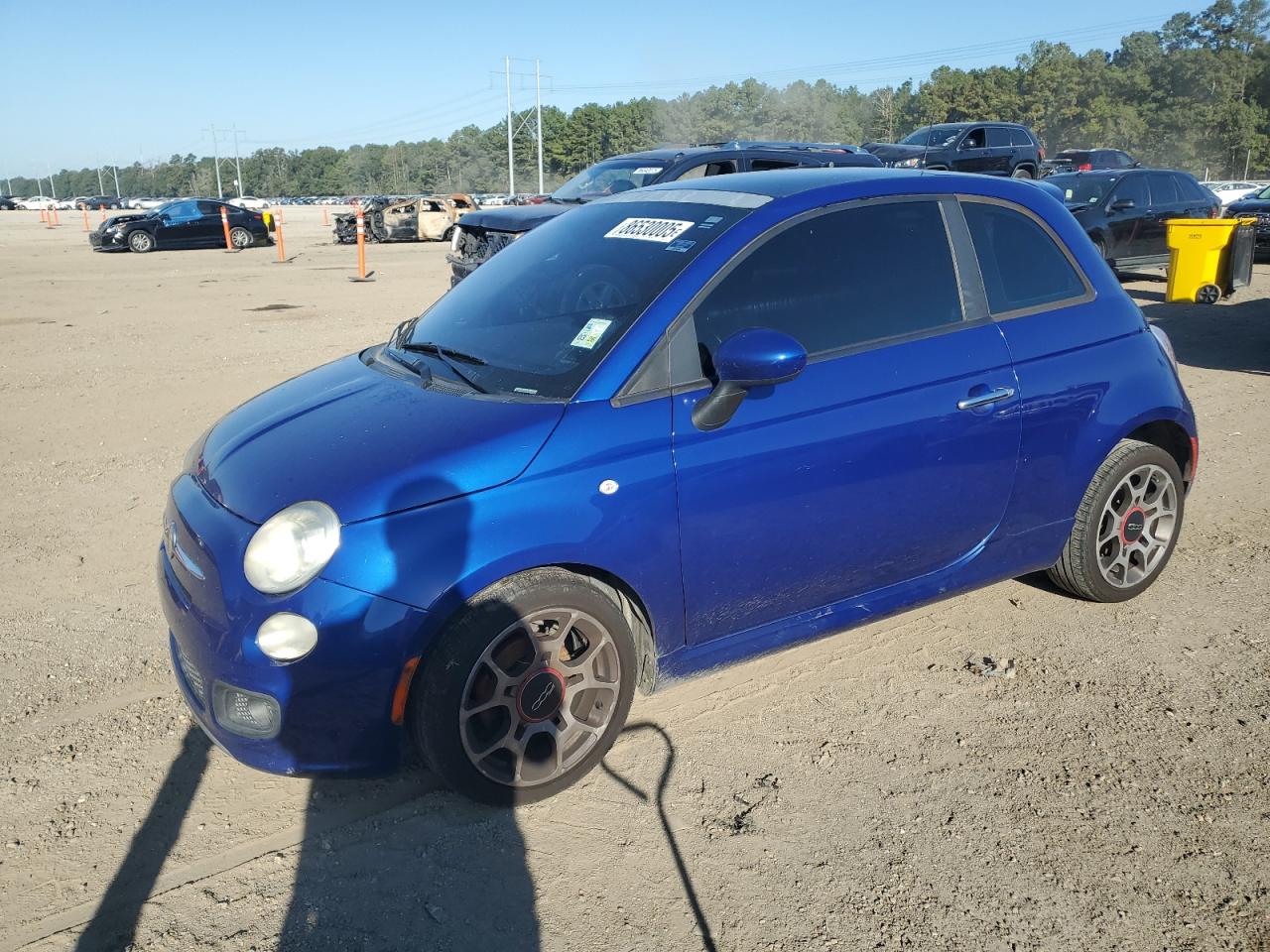 FIAT 500 2012. Lot# 86530005. VIN 3C3CFFBR9CT119512. Photo 1
