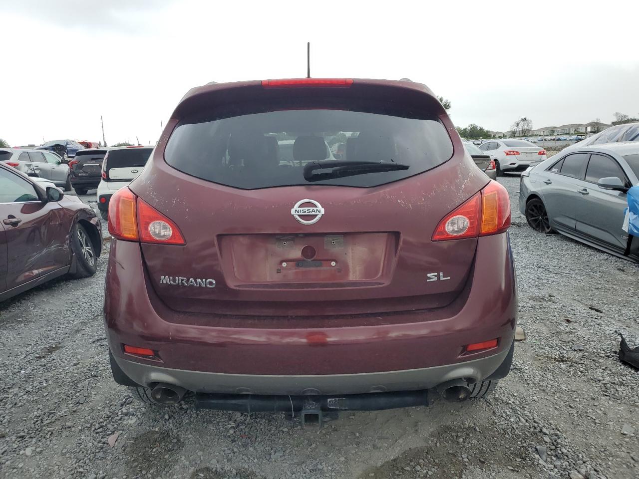 2009 Nissan Murano S VIN: JN8AZ18U49W022458 Lot: 70109845