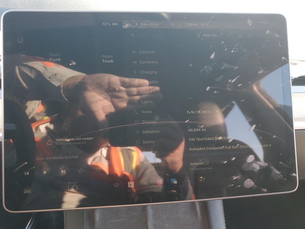 2023 Tesla Model Y VIN: 7SAYGAEE3PF833606 Lot: 87250475