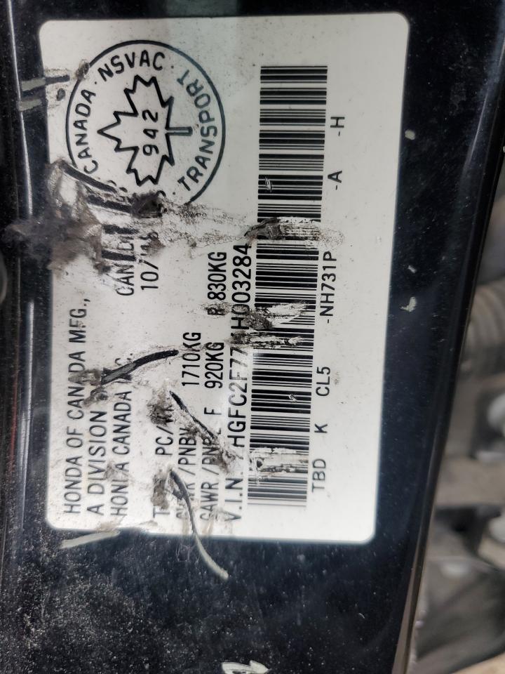 2019 Honda Civic Ex VIN: 2HGFC2F77KH003284 Lot: 85472965