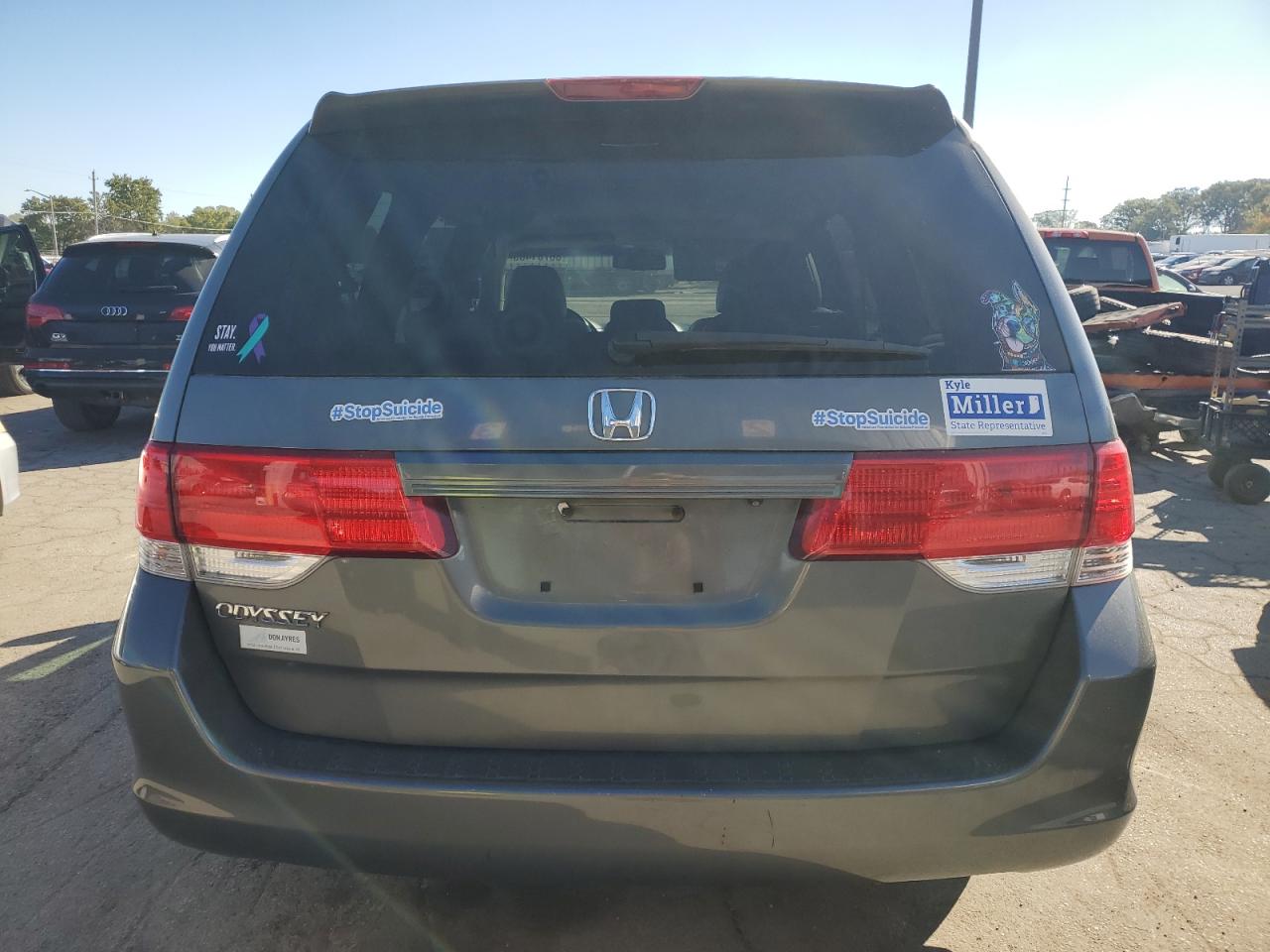 2008 Honda Odyssey Exl VIN: 5FNRL38698B101267 Lot: 86781405