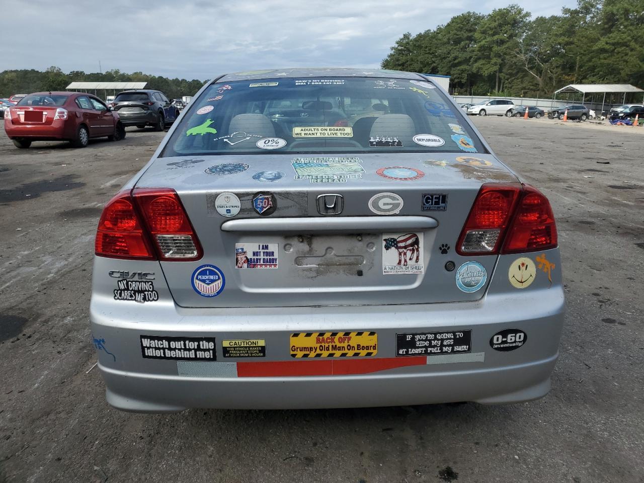 2004 Honda Civic Dx Vp VIN: 2HGES16334H613272 Lot: 85570045