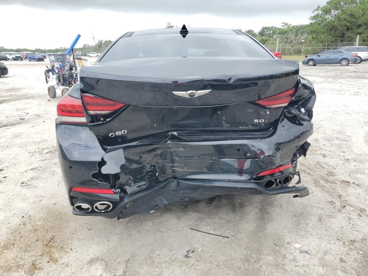 2017 Genesis G80 Ultimate VIN: KMHGN4JF4HU207193 Lot: 81991875