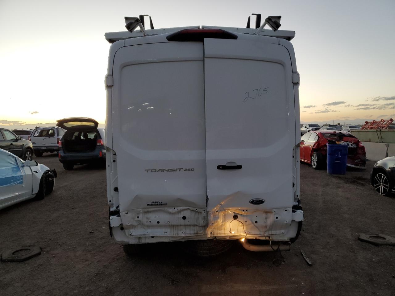 2022 Ford Transit T-250 VIN: 1FTBR2C82NKA80974 Lot: 86771935