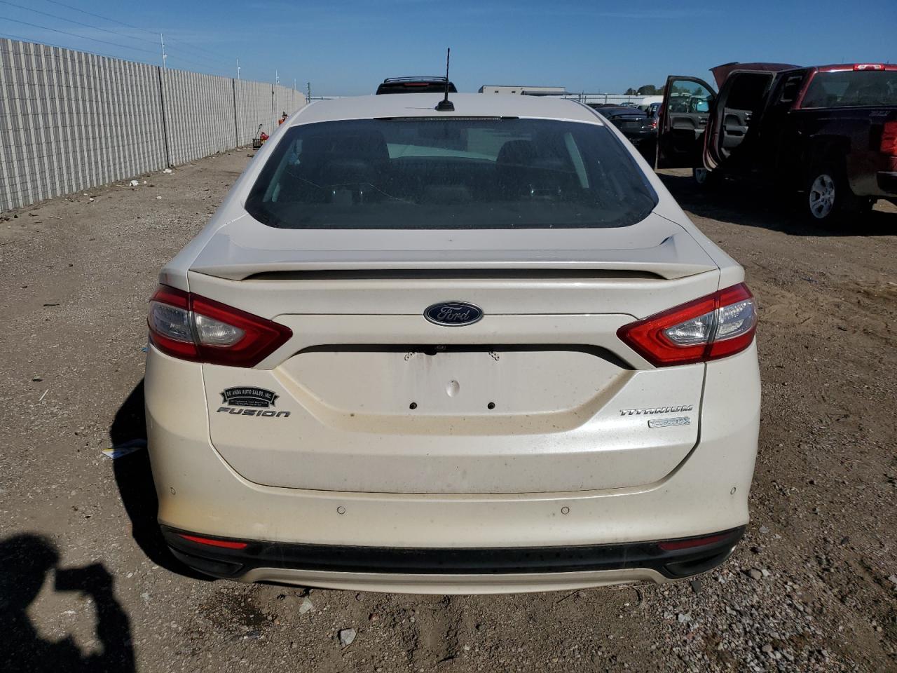 2013 Ford Fusion Titanium VIN: 3FA6P0K94DR260821 Lot: 82670115