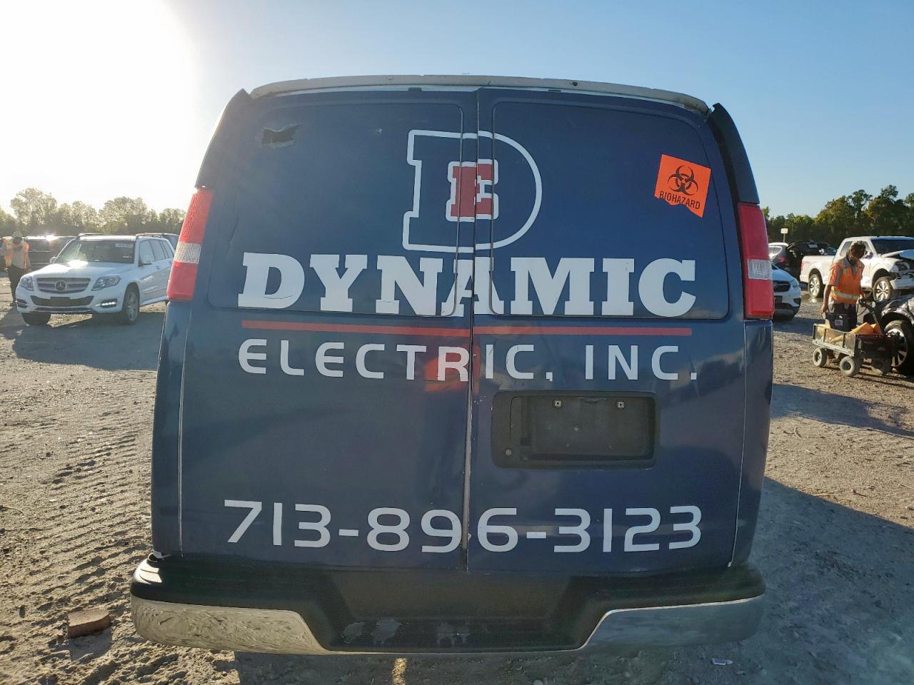 2021 GMC Savana Utility / Service Van VIN: 1GTW7AF77M1232482 Lot: 90109215