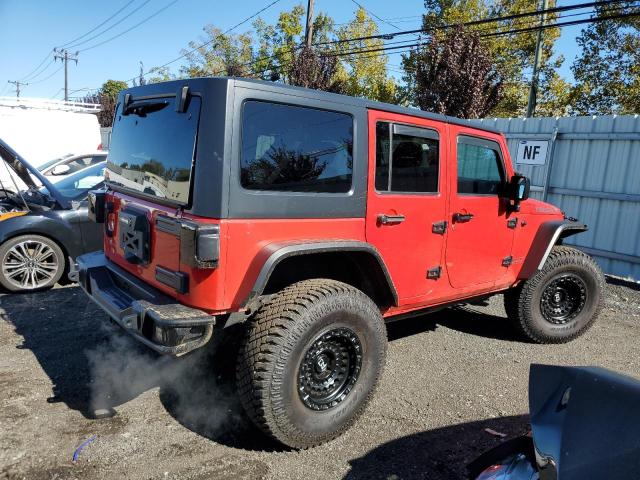 Parquets JEEP WRANGLER 2017 Czerwony