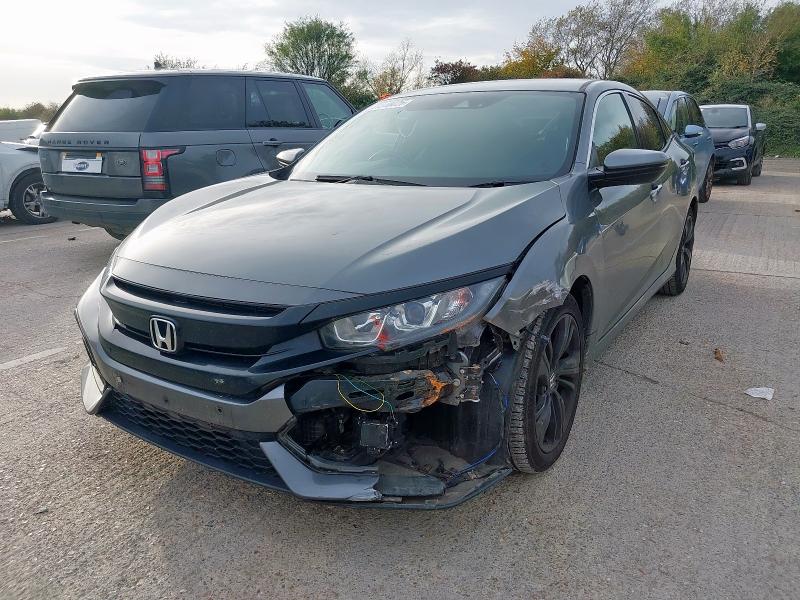 2019 HONDA CIVIC 1.0 VTEC TURBO 126 SR 5DR for sale at Copart SANDWICH
