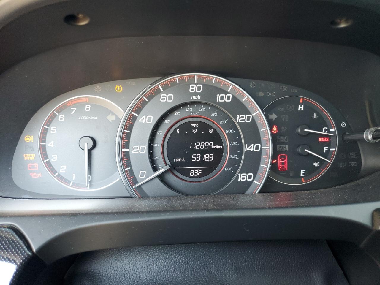 2015 Honda Accord Ex VIN: 1HGCT1A73FA002206 Lot: 81937995