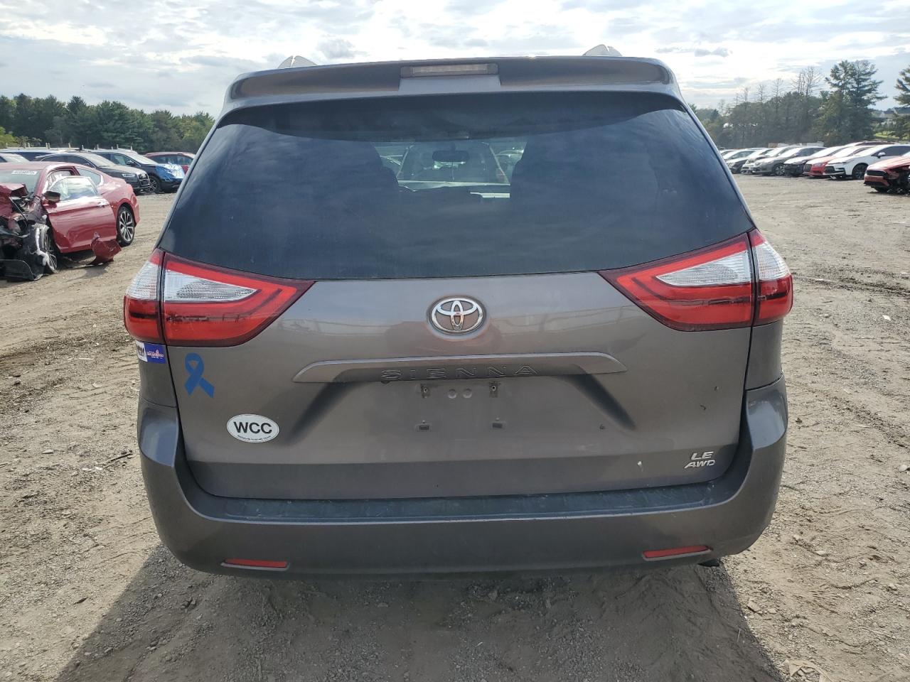 2016 Toyota Sienna Le VIN: 5TDJK3DC5GS144851 Lot: 85482275