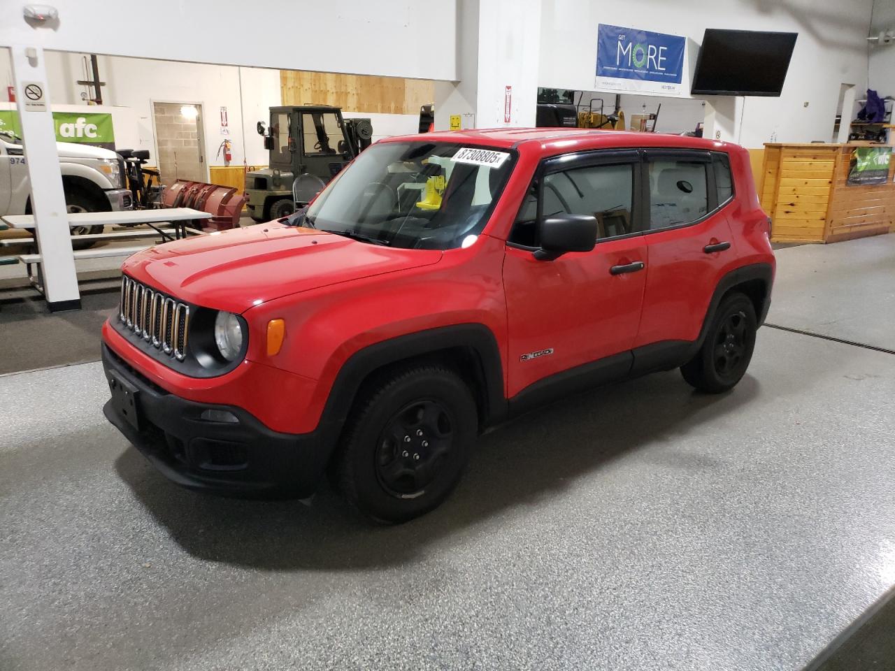2017 Jeep Renegade Sport red suv gas ZACCJAAH2HPE99359 photo #1