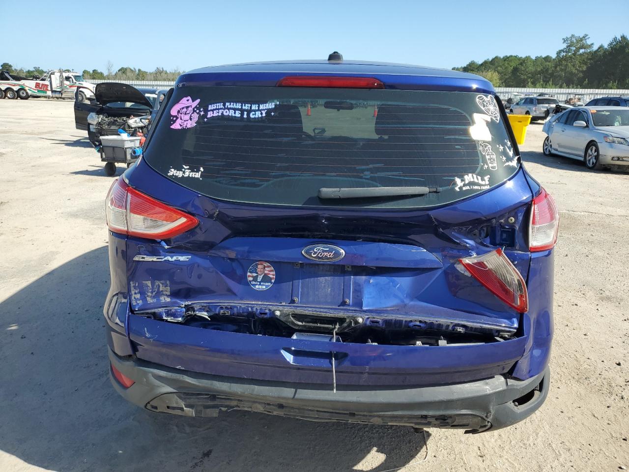 2014 Ford Escape S VIN: 1FMCU0F76EUB45576 Lot: 85119265