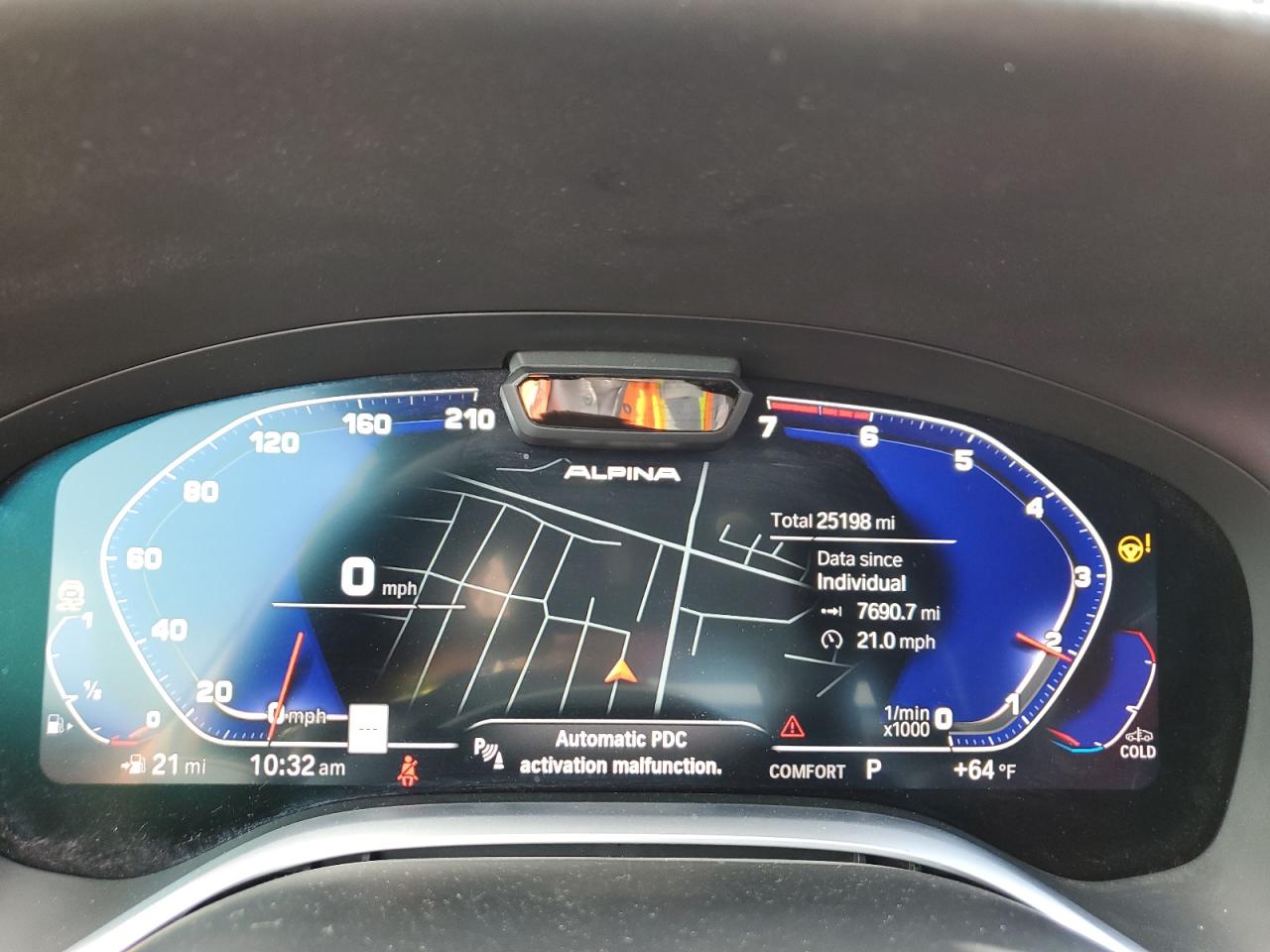 2022 BMW Alpina B7 VIN: WBA7U2C15NCH16420 Lot: 84071065