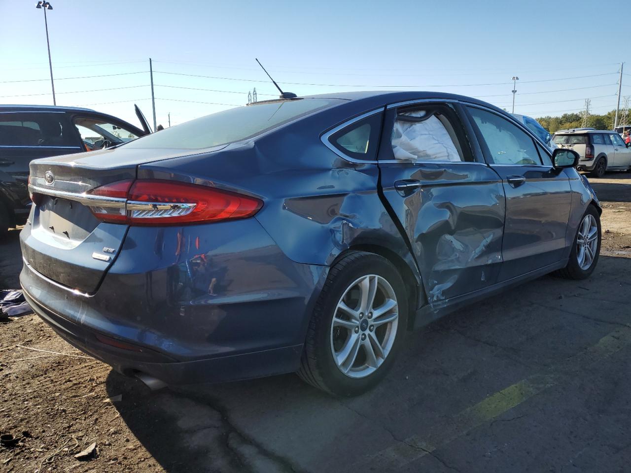 2018 Ford Fusion Se VIN: 3FA6P0HD2JR158067 Lot: 86130935