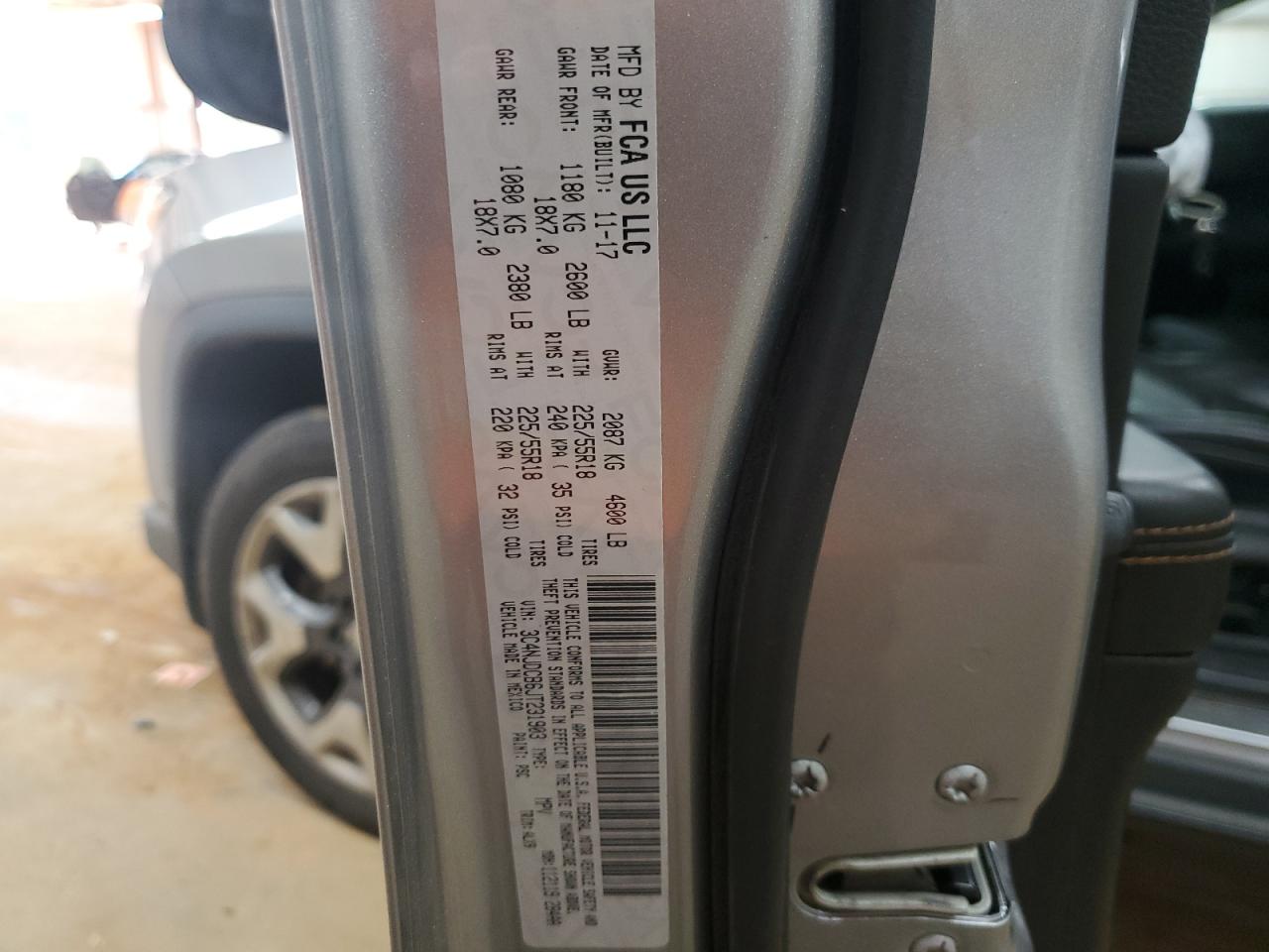 2018 Jeep Compass Limited VIN: 3C4NJDCB6JT231903 Lot: 82587355