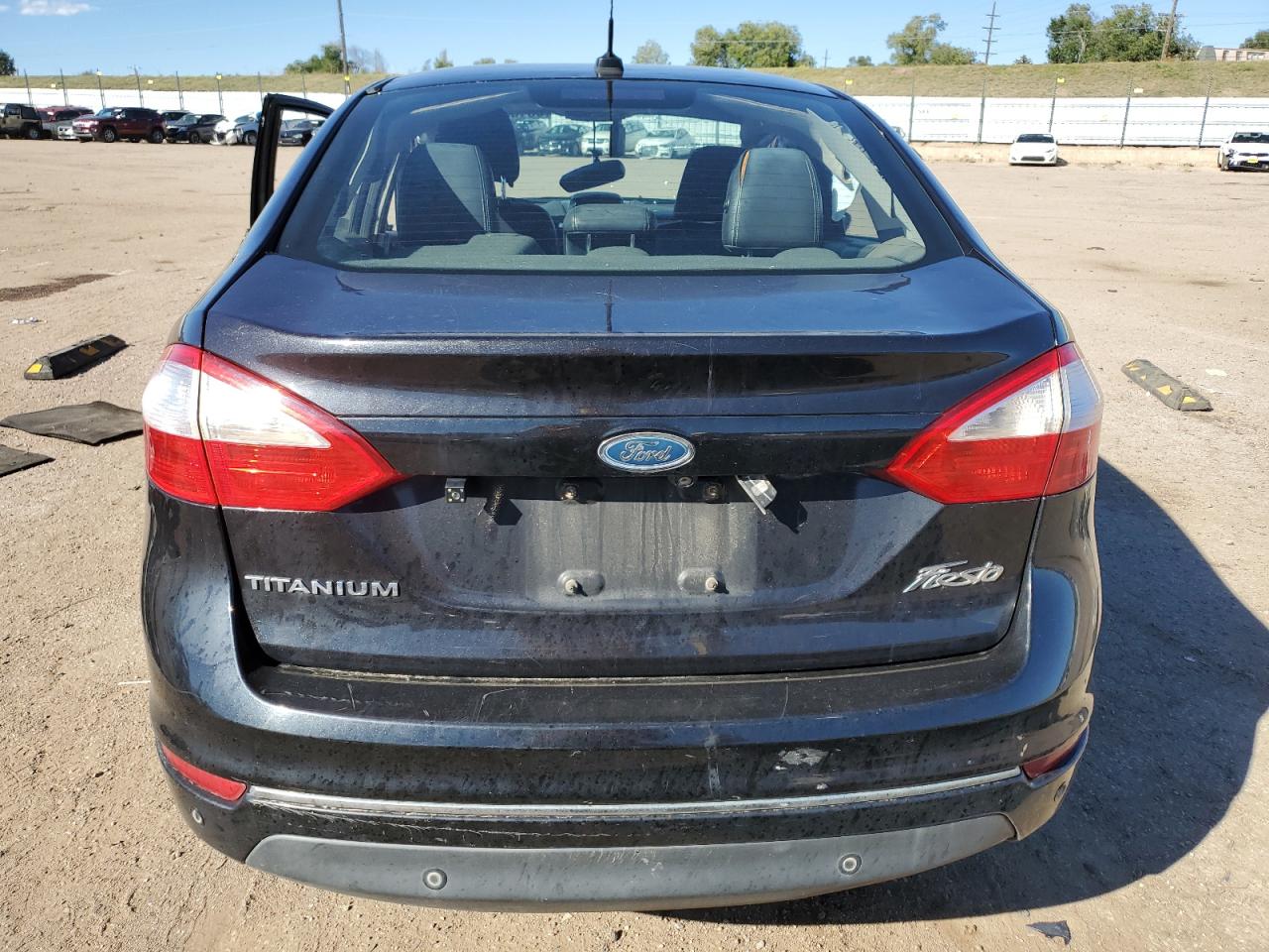 2014 Ford Fiesta Titanium VIN: 3FADP4CJ4EM166167 Lot: 85130555