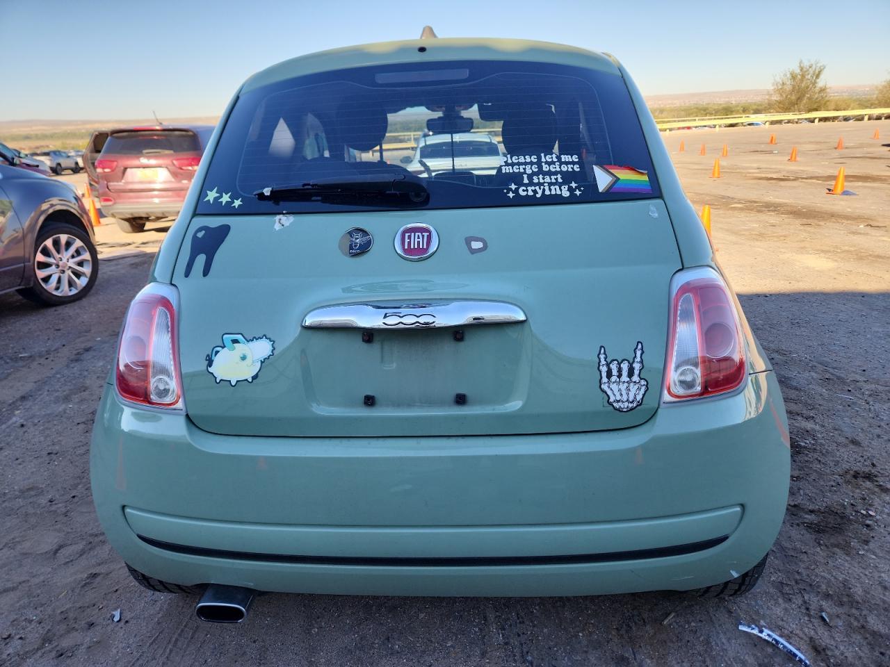 2017 Fiat 500 Pop VIN: 3C3CFFKR3HT661924 Lot: 86786785