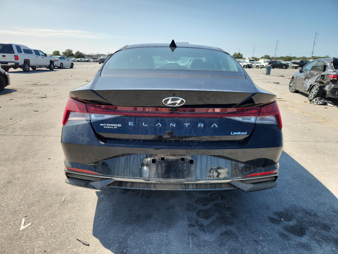 2022 Hyundai Elantra Limited VIN: KMHLP4AG8NU364030 Lot: 89578065