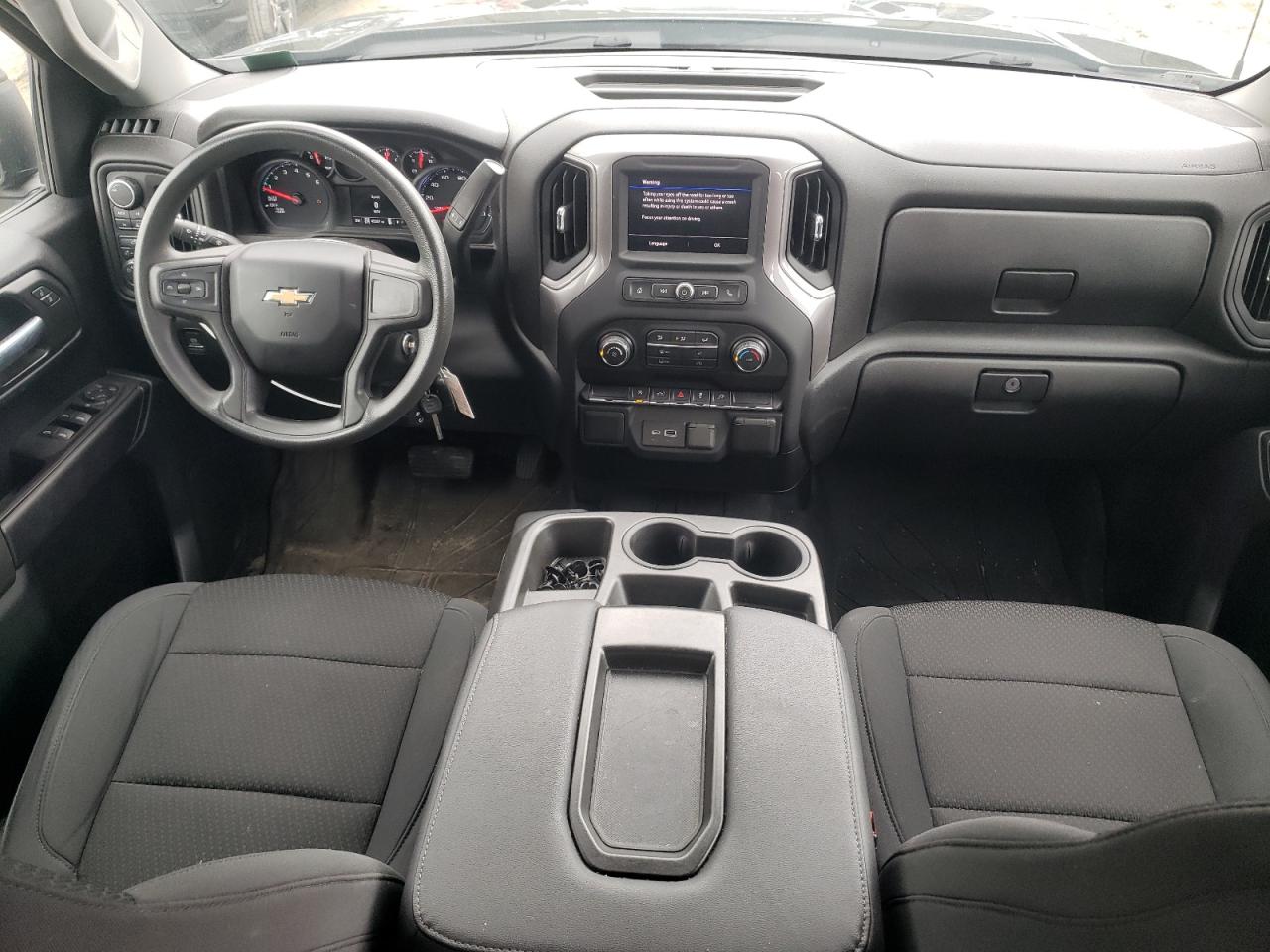 2021 Chevrolet Silverado K1500 Custom VIN: 1GCRYBEK5MZ204591 Lot: 85848795